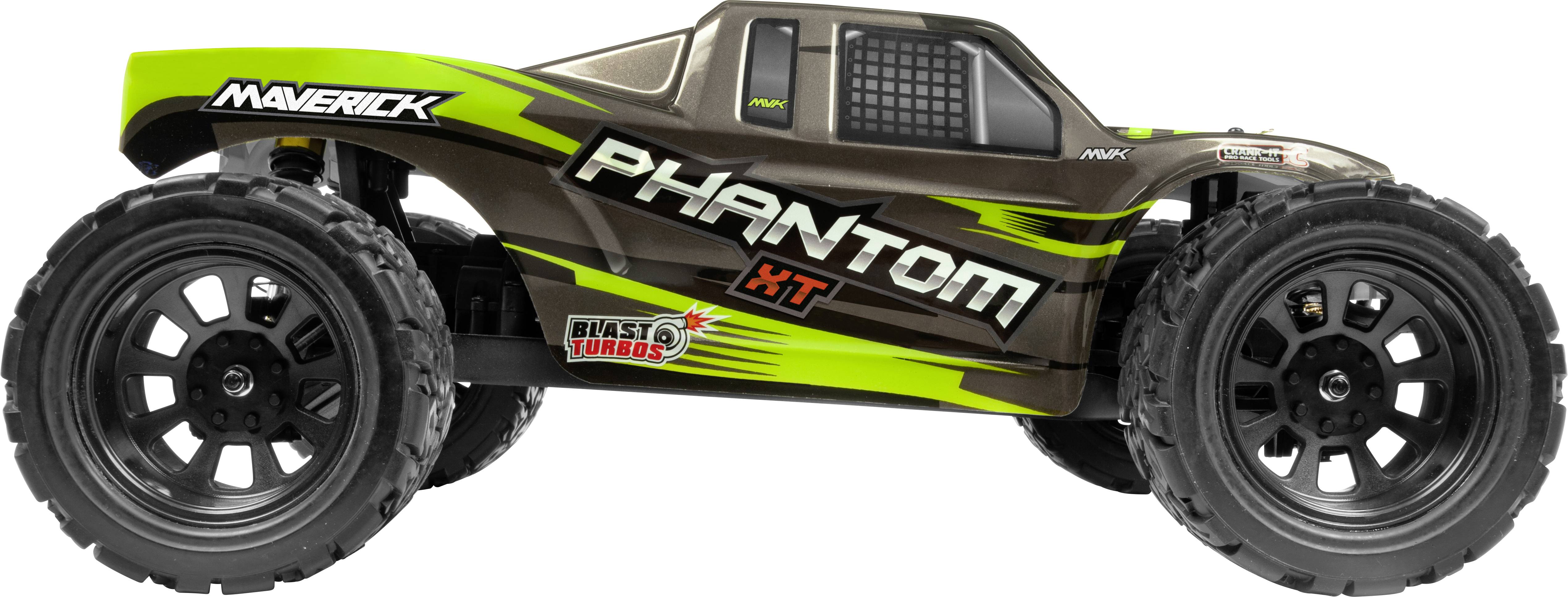 Maverick Phantom XT 1/10 4WD Stadium Truck Brushed 1:10 RC Modellauto Elektro Monstertruck Allradantrieb (4WD) RtR 2,4GHz inkl