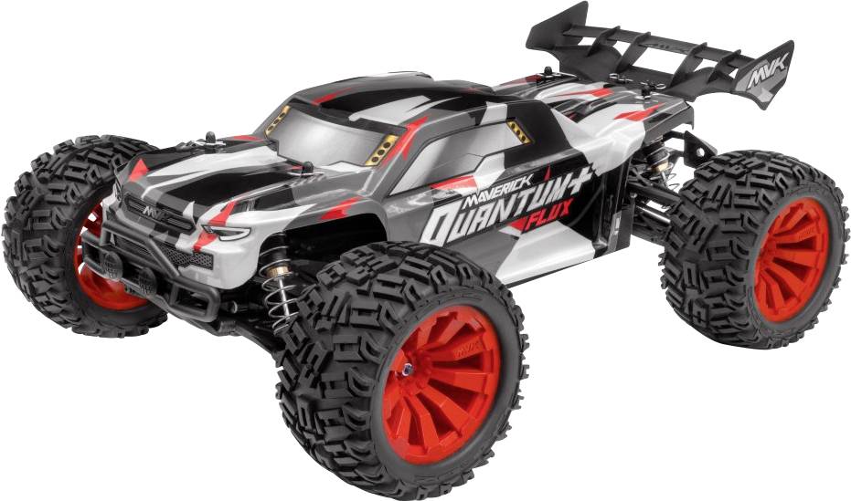 Maverick Quantum+ XT Flux 3S 1/10 4WD Stadium Truck - Red Brushless 1:10 RC Modellauto Elektro Truggy Allradantrieb (4WD) RtR