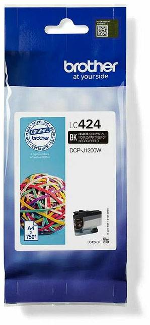 LC 424BK Schwarz 750 Seiten Tinte