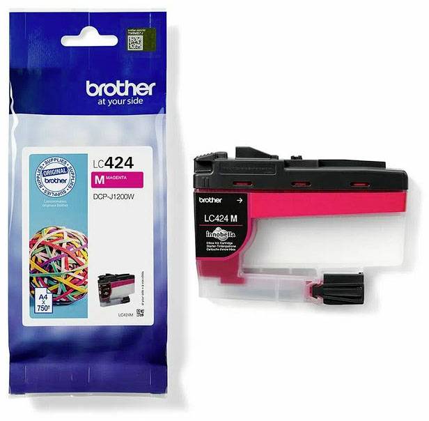 Brother Druckerpatrone LC-424M Original Magenta LC424M