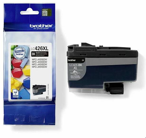 Brother Druckerpatrone LC-426XLBK Original Schwarz LC426XLBK