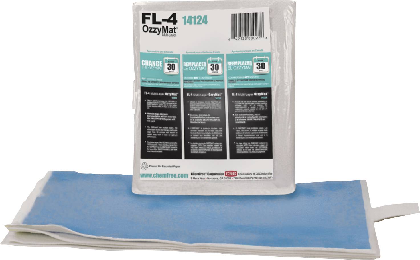 CRC OzzyMat FL-4 32950-AA 1St.