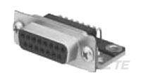 Ein 25-poliger D-Sub-Stecker mit schwarzem Kunststoffgehäuse und Metallschrauben, in Nahaufnahme gezeigt.