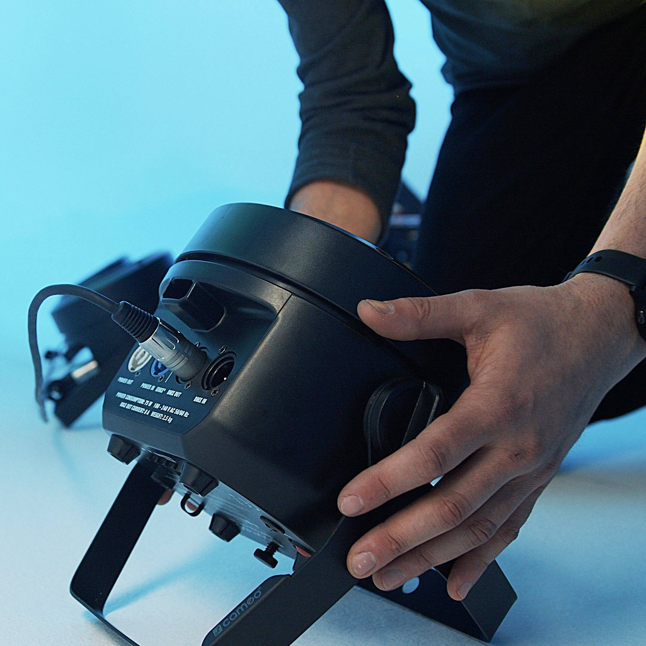 Cameo LED-PAR-Scheinwerfer Anzahl LEDs (Details): 5 4W Schwarz