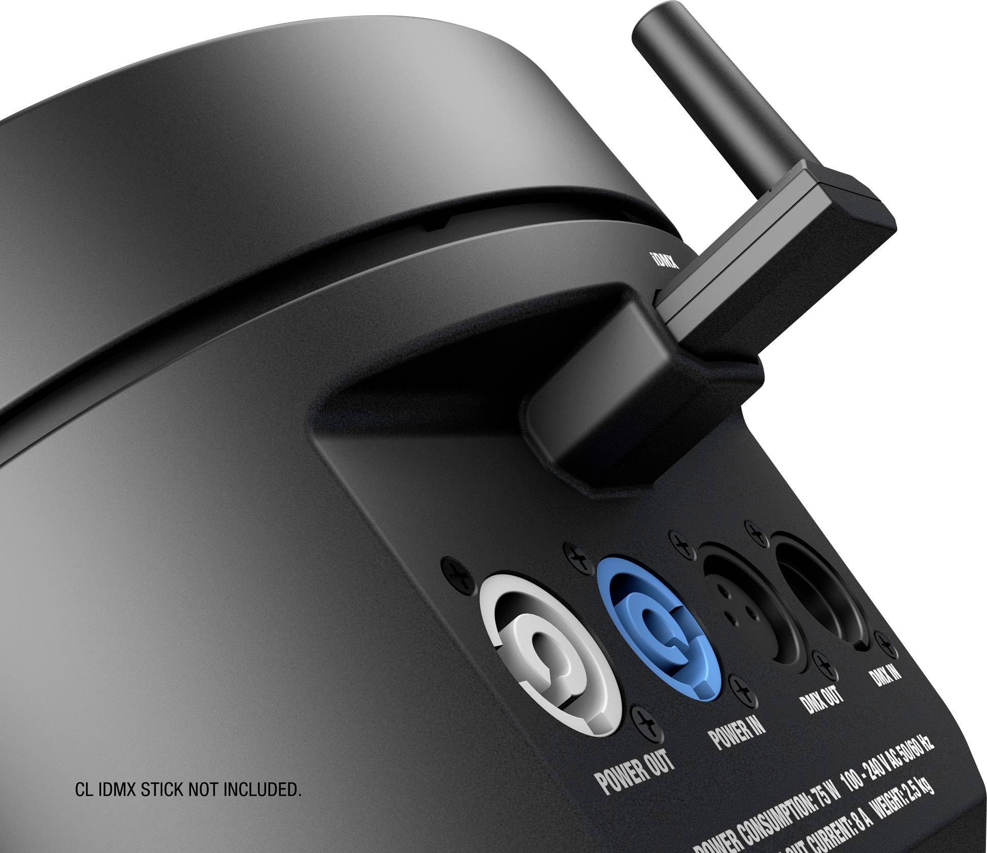 Cameo LED-PAR-Scheinwerfer Anzahl LEDs (Details): 5 4W Schwarz