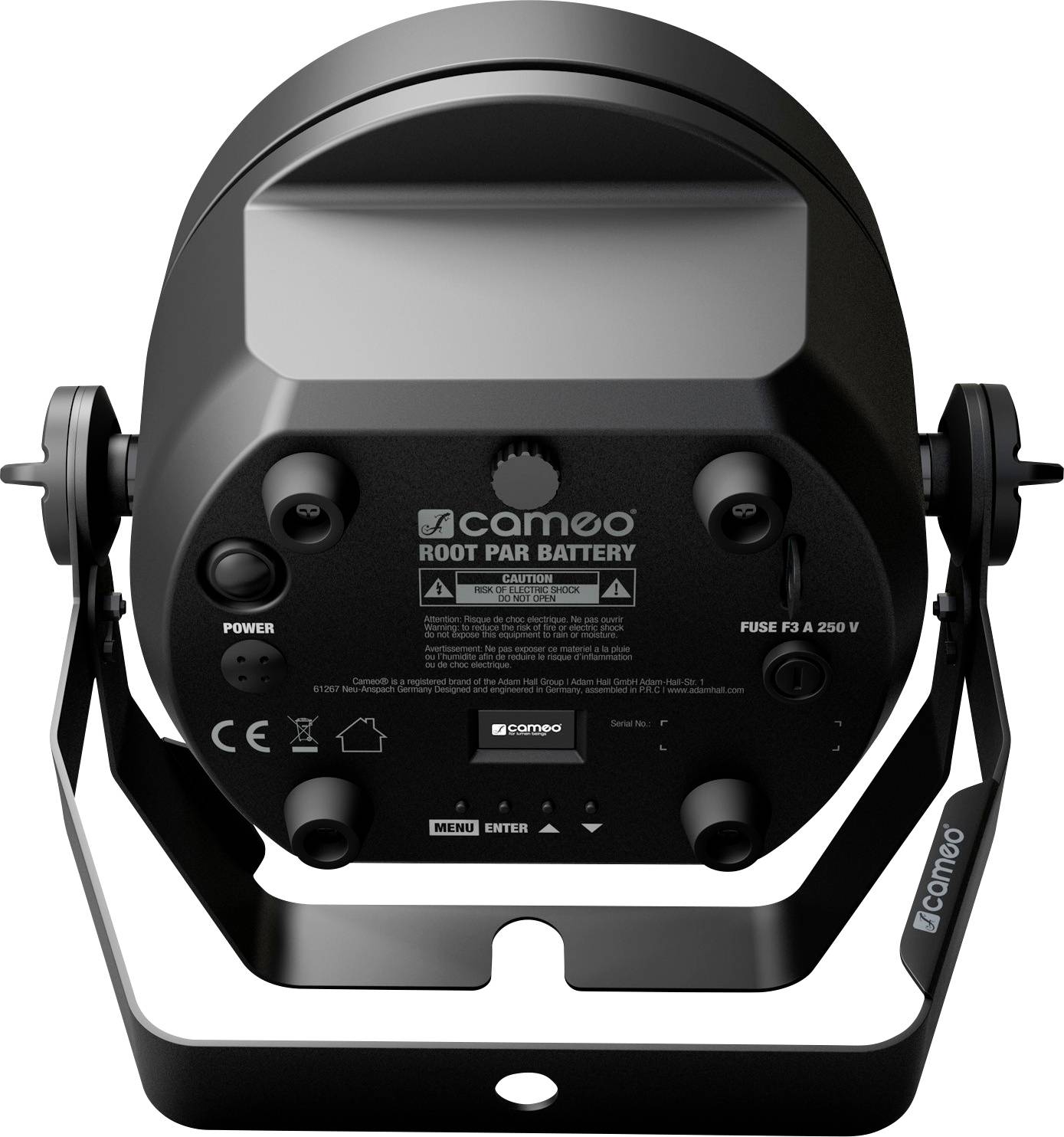 Cameo LED-PAR-Scheinwerfer Anzahl LEDs (Details): 5 4W Schwarz