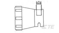 TE Connectivity Circular Plastic Connectors 1445856-1 Inhalt