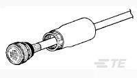 TE Connectivity Circular Plastic Connectors 54012-4 Inhalt: 1St.