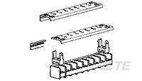 TE Connectivity Barrier Style Terminal Blocks 4-1437418-2 Inhalt