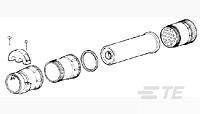 TE Connectivity Circular Plastic Connectors 207052-2 Inhalt: 1St.