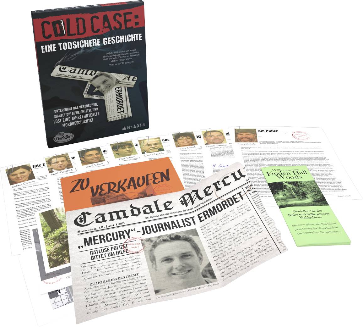 Thinkfun 76464 Cold Case: Eine todsichere Geschichte