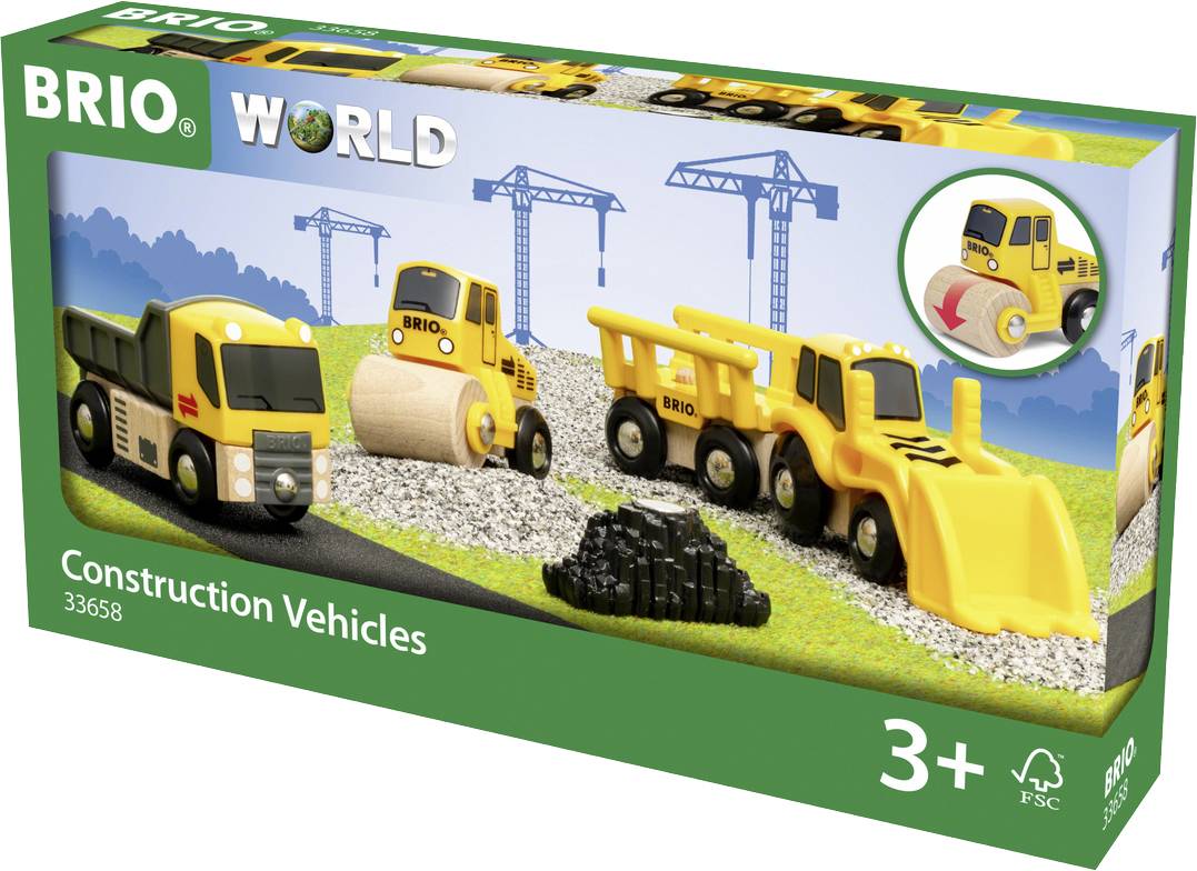 Brio Baustellenfahrzeuge