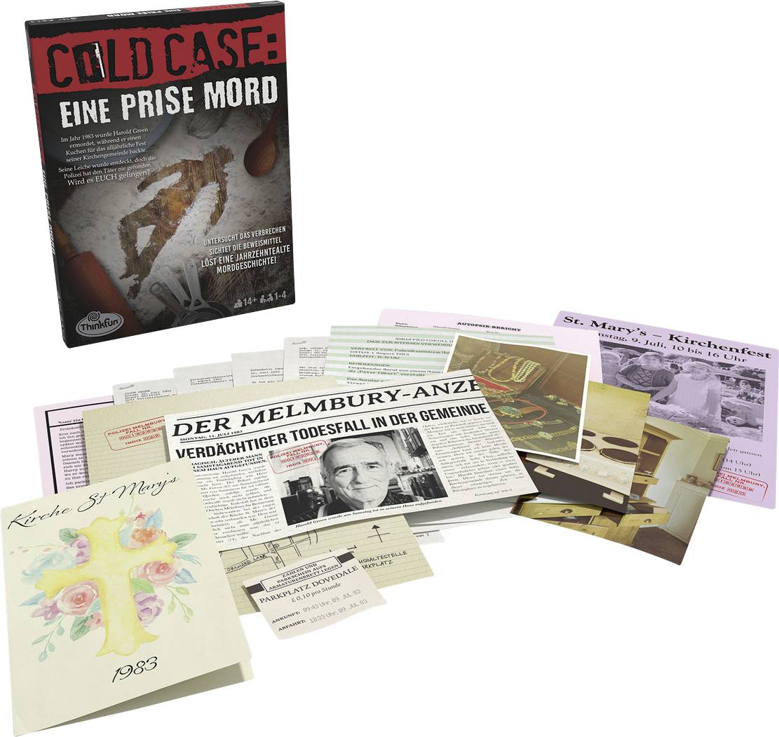 Thinkfun 76465 Cold Case: Eine Prise Mord