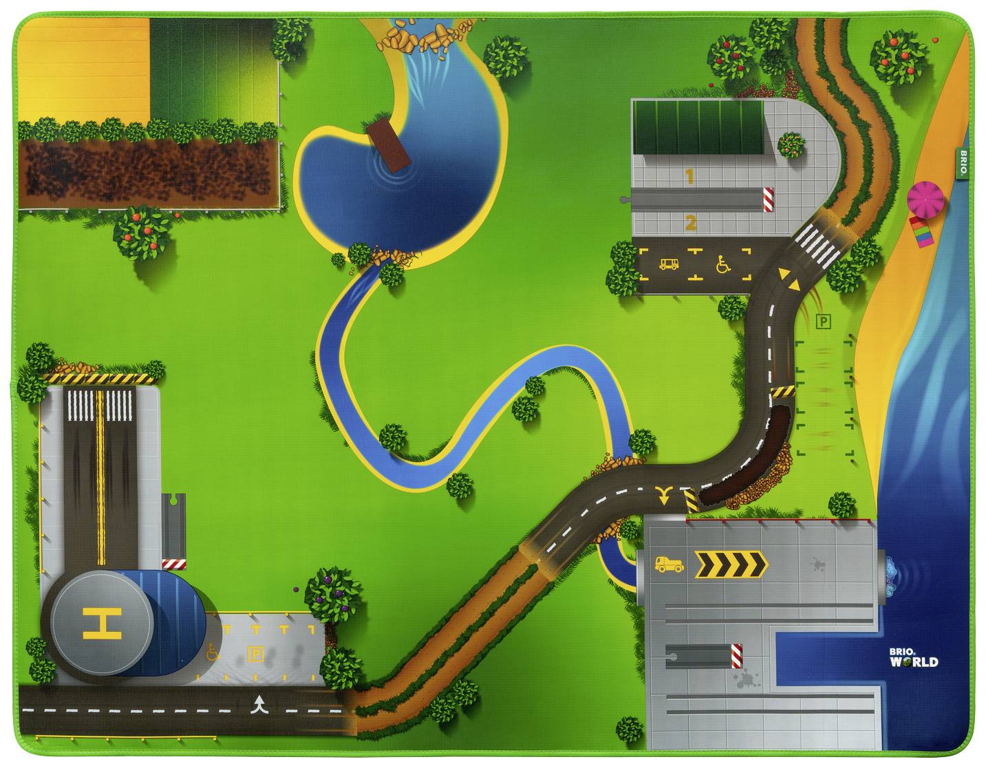 BRIO Eisenbahn-Spielmatte