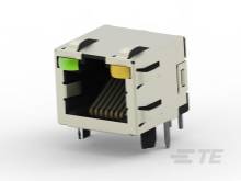 TE Connectivity MODULAR JACKS - INVERTED AND LEDS 2-406549-5