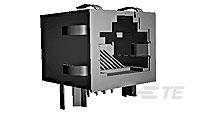 TE Connectivity MODULAR JACKS - INVERTED AND LEDS 1932219-1
