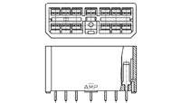 TE Connectivity 171362-1 Tray