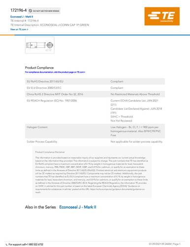 TE Connectivity 172196-4