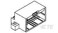 TE Connectivity 174055-5 Tray