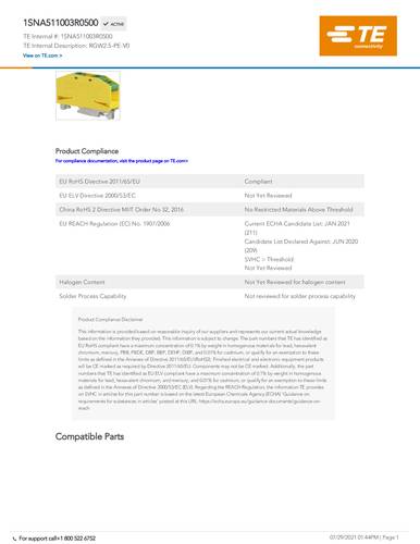 TE Connectivity 1SNA511003R0500