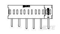 TE Connectivity 6766496-1 Tray