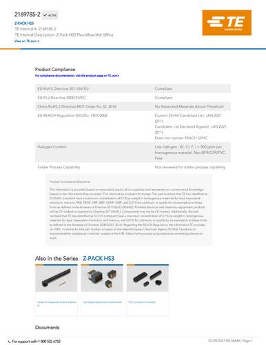 TE Connectivity 2169785-2