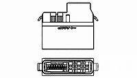 TE Connectivity 2-292189-3 Tray