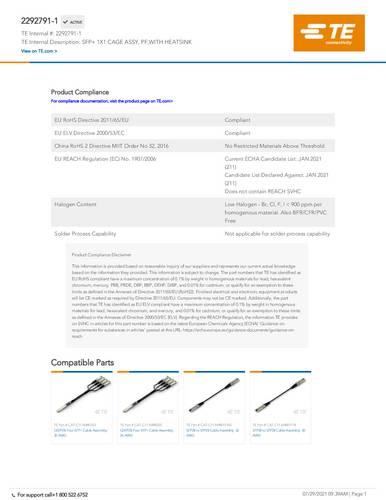 TE Connectivity 2292791-1