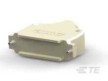 Kunststoffgehäuse, beige, mit zwei Steckstiften an einer Seite, ohne erkennbare Markierungen oder Aufdrucke.