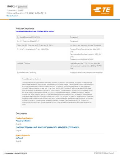 TE Connectivity 170642-1