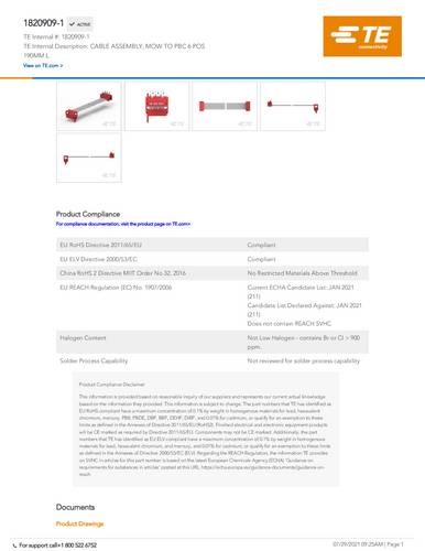 TE Connectivity 1820909-1