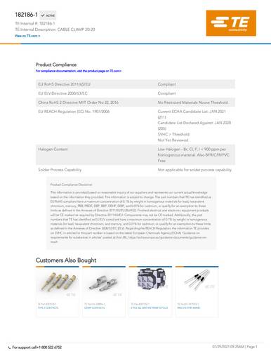 TE Connectivity 182186-1