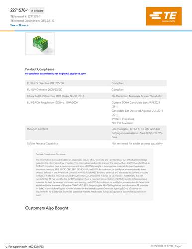 TE Connectivity 2271578-1
