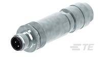 Metallischer zylindrischer Adapter mit mehreren gerändelten Ringen. Nutzen oder Kontext nicht ersichtlich.
