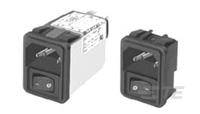Zwei elektronische Komponenten mit Kippschaltern und Beschriftung. Sie scheinen für elektrische Systeme bestimmt zu sein.
