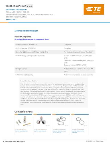 teconnectivity TE Connectivity HD34-24-23PE-072