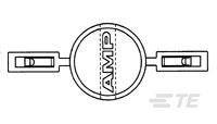 TE Connectivity AMP-LATCH Universal Headers 499991-3 Inhalt