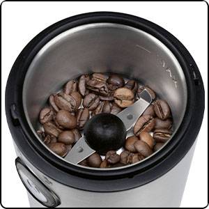 Profi Cook PC-KSW 1216 501216 Kaffeemühle Edelstahl Edelstahl-Schlagmesser