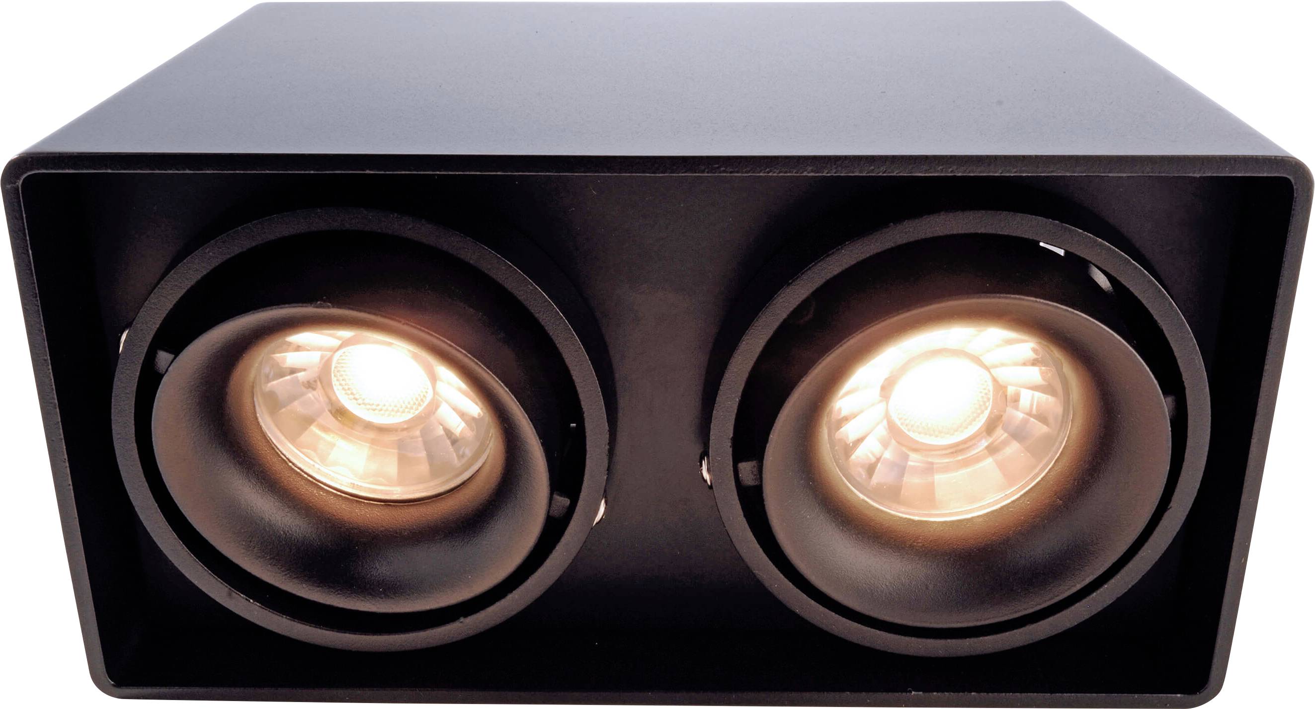 Deko Light 348005 Mona II, Schwarz Deckenleuchte GU10 Schwarz