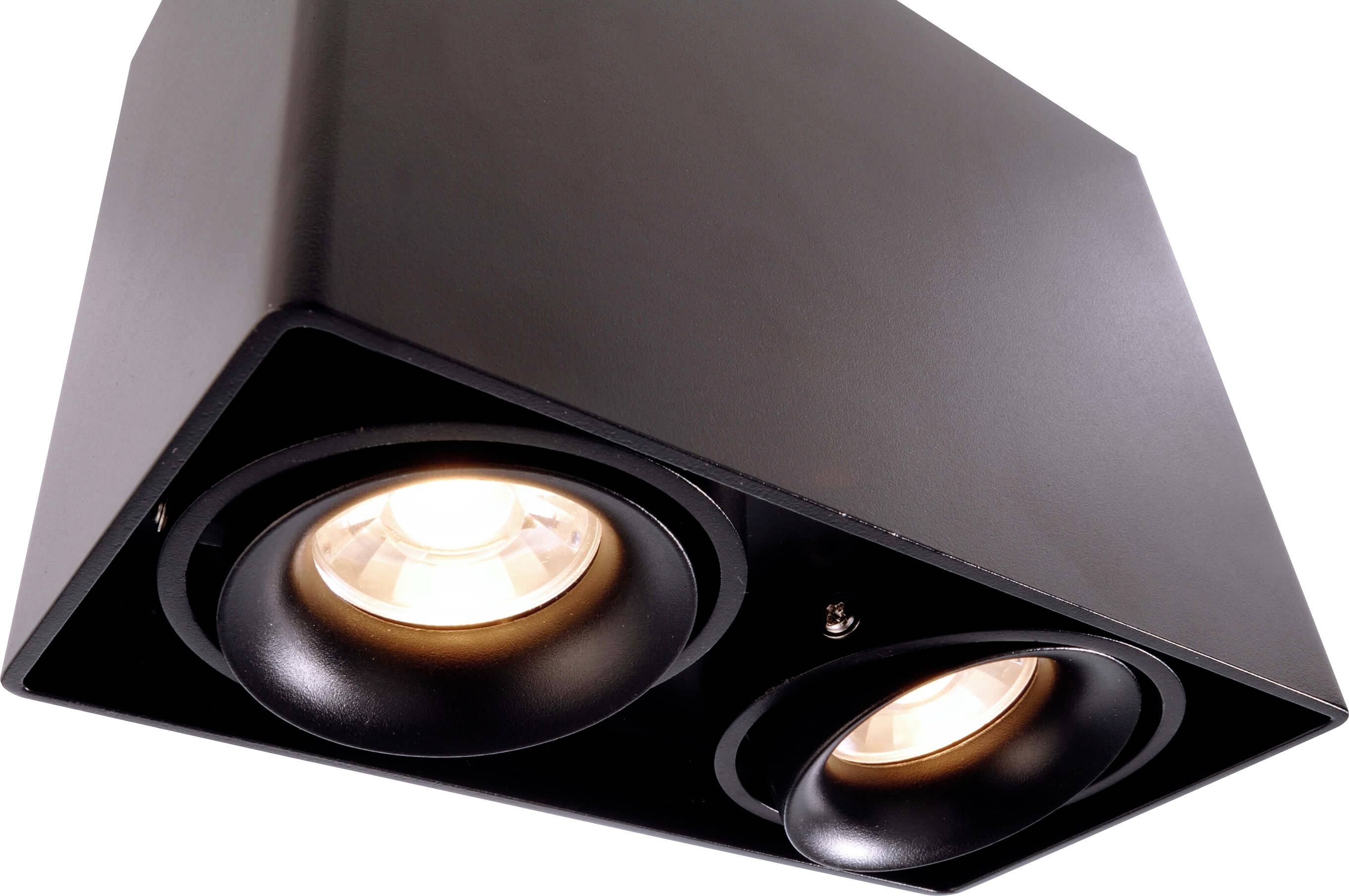 Deko Light 348005 Mona II, Schwarz Deckenleuchte GU10 Schwarz