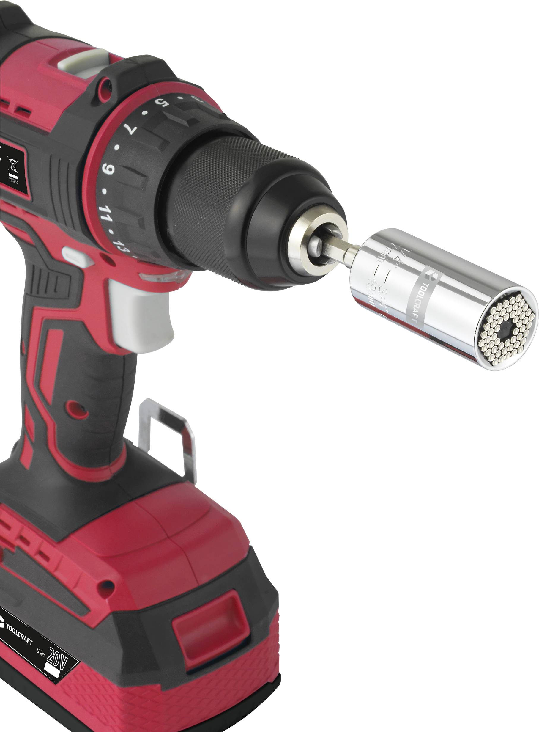 TOOLCRAFT Steckschlüssel-Bit-Einsatz 1/4" (6.3 mm), 3/4" TO-7273935