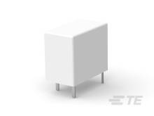 Ein kleiner weißer rechteckiger Tisch auf vier kurzen Beinen, auf einem hellen Hintergrund stehend.