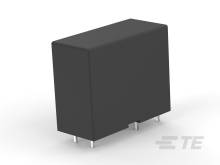 Ein schwarzes, rechteckiges Möbelstück mit vier silbernen Beinen. Es hat eine glatte Oberfläche und steht auf einem weißen Hintergrund.