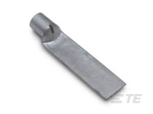 Metallteil mit zylindrischem und flachem Abschnitt, möglicherweise ein Werkzeug oder Maschinenteil.