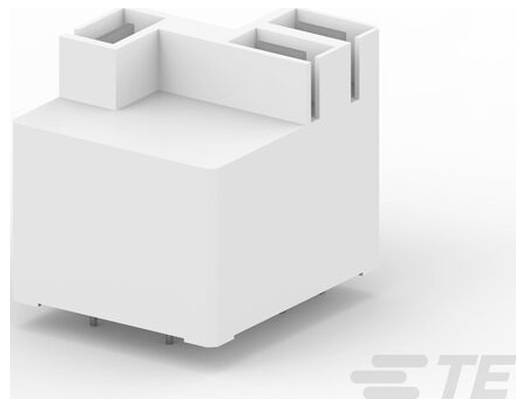 Ein schwarzer, runder elektrischer Stecker mit mehreren Stiftlöchern, Teil einer Serie mit der Bezeichnung 