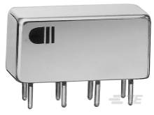 Ein Metallbauteil mit mehreren herausragenden Pins, ähnlich einem Mikrochip, das in elektronischen Geräten verwendet wird.