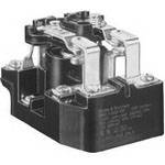 Metallischer Elektrokontaktblock auf schwarzer Basis, geeignet für elektrische Schaltkreise, mit integriertem Schaltermechanismus.