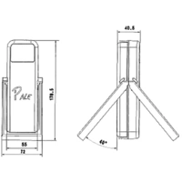 Plastimat 767 000 001 LED Pannenleuchte mit Power LED Warnblinkleuchte LED-Leuchte Lkw, Pkw, Landwirtschaft (B x H x T) 72 x 179 Plastimat 767 000 001 LED Pannenleuchte mit Power LED Warnblinkleuchte LED-Leuchte Lkw, Pkw, Landwirtschaft (B x H x T) 72 x 179