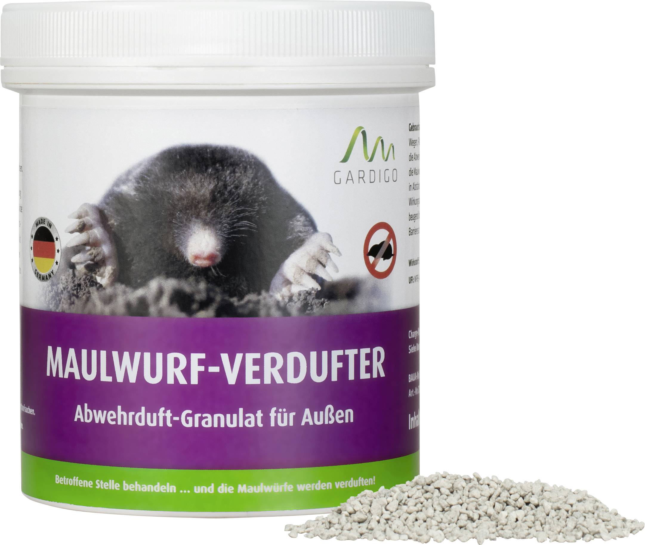 Gardigo Wühlmausvertreiber Funktionsart Abwehrstoff 300St.