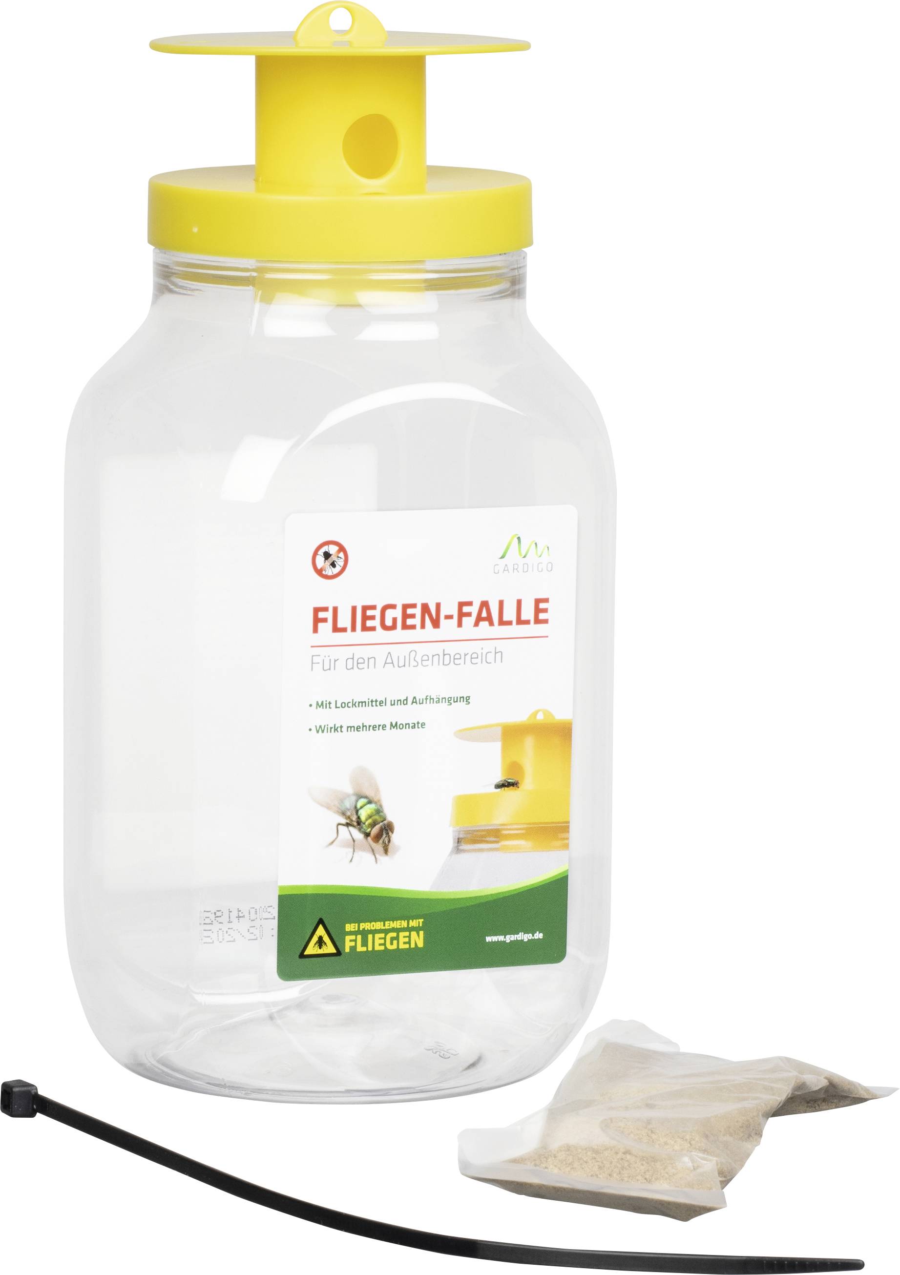 Gardigo 66805 Fliegenfalle Abwehrstoff (Ø x H) 86 mm x 195 mm 1 St.